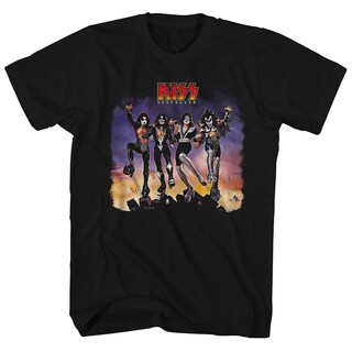 Foto 1 | Foto 1 | Camiseta Rockinstone Kiss Destroyer Album Art Para Hombre - Venta Internacional.