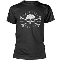 Camiseta Rockinstone Backyard Babies Skull 100% Algodón - Venta Internacional.