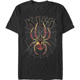 Foto 1 | Foto 1 | Camiseta Rockinstone Spider Kiss 100% Algodón Preencogido - Venta Internacional.