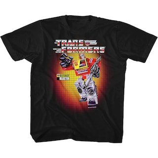 Foto 1 | Foto 1 | Camiseta Rockinstone Youth Box Art Blaster Transformers - Venta Internacional.