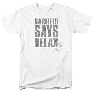 Foto 1 | Foto 1 | Camiseta Relax Garfield Rockinstone 100% Algodón - Venta Internacional.