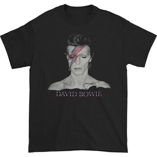 Foto 1 | Foto 1 | Camiseta Rockinstone David Bowie Aladdin Sane 100% Algodón - Venta Internacional.