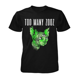 Foto 1 | Foto 1 | Camiseta Too Many Zooz Green Kat Para Hombre 100% Algodón - Venta Internacional.