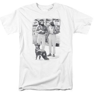 Foto 1 | Foto 1 | Camiseta Rockinstone En Blanco Y Negro Con Estampado De Mejillas Ahumadas Y C - Venta Internacional.