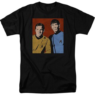 Foto 1 | Foto 1 | Camiseta Rockinstone Kirk And Spock Star Trek 100% Algodón - Venta Internacional.