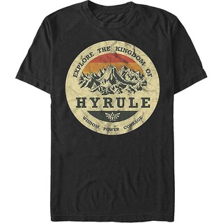 Foto 1 | Foto 1 | Camiseta Rockinstone Explora El Reino De Hyrule Legend Of - Venta Internacional.