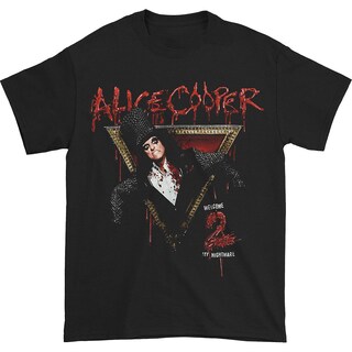 Foto 1 | Foto 1 | Camiseta Rockinstone Alice Cooper Bienvenido A Mi Pesadilla - Venta Internacional.