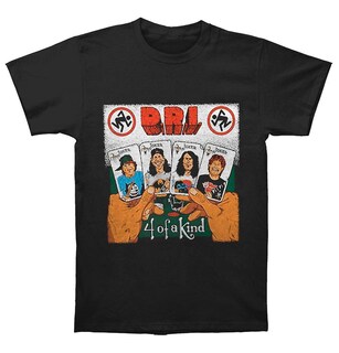Foto 1 | Foto 1 | Camiseta Rockinstone D.r.i 4 Of A Kind 100% Algodón - Venta Internacional.