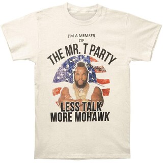 Foto 1 | Foto 1 | Camiseta Rockinstone Mr. T Less Talk More Mohawk Para Hombre - Venta Internacional.