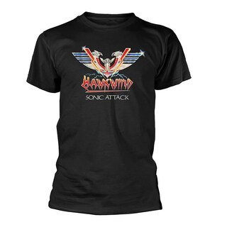 Foto 1 | Foto 1 | Camiseta Rockinstone Hawkwind Sonic Attack 180 G/m² 100% Algodón - Venta Internacional.