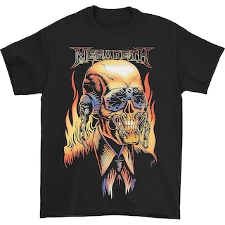 Foto 1 | Foto 1 | Camiseta Rockinstone Megadeth Vic Rattlehead - Venta Internacional