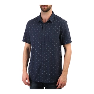 Foto 1 | Foto 1 | Camisa Quiksilver Manga Corta Azul para Hombre