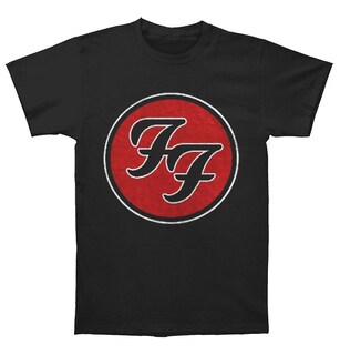 Foto 1 | Foto 1 | Camiseta Rockinstone Foo Fighters Ff Logo 100% Algodón - Venta Internacional.