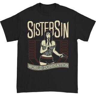 Foto 1 | Foto 1 | Camiseta Rockinstone Sister Sin World Domination 180 G/m² - Venta Internacional.