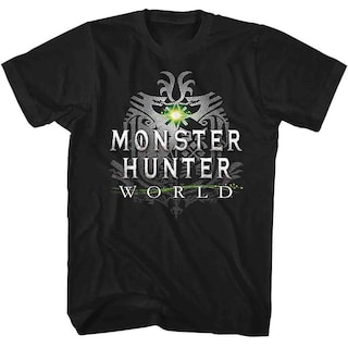 Foto 1 | Foto 1 | Camiseta Rockinstone Monster Hunter Mhw Logo Para Hombre - Venta Internacional.
