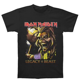 Foto 1 | Foto 1 | Camiseta Rockinstone Iron Maiden Legacy Killers 180 G/m² - Venta Internacional.