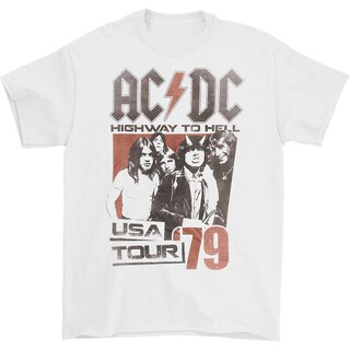 Foto 1 | Foto 1 | Camiseta Ac/dc Hth Tour 79 Para Hombre Rockinstone - 100% Algodón - Venta Internacional.