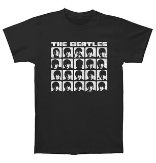 Foto 1 | Foto 1 | Camiseta Rockinstone The Beatles Hard Days Night Faces Mono - Venta Internacional.