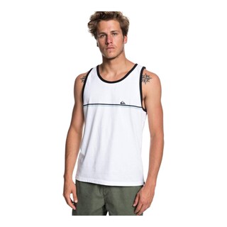 Foto 2 | Foto 2 | Playera Quiksilver Tank Top Aqyzt05949wbb0 Blanca para Hombre