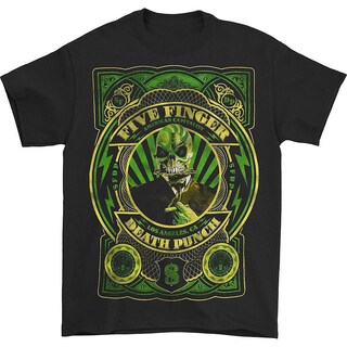 Foto 1 | Foto 1 | Camiseta Rockinstone Five Finger Death Punch Cigar Tour 2011 - Venta Internacional.
