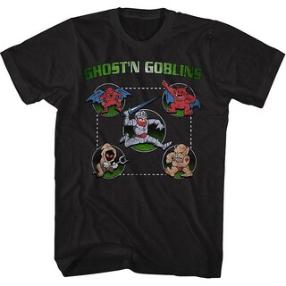 Foto 1 | Foto 1 | Camiseta Rockinstone Ghost'n Goblins Full Circle 180 G/m² - Venta Internacional.
