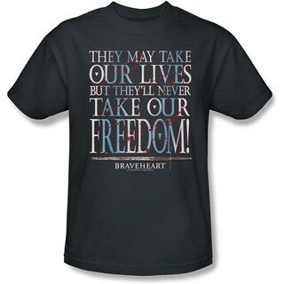 Foto 1 | Foto 1 | Camiseta Braveheart Freedom Rockinstone 180 G/m² 100% Algodón - Venta Internacional.