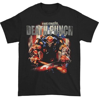 Foto 1 | Foto 1 | Camiseta Five Finger Death Punch Con Forma De Bate De Béisbol Para Hombre - Venta Internacional.