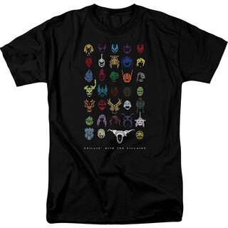 Foto 1 | Foto 1 | Camiseta Rockinstone Relajándose Con Los Villanos Power Rangers - Venta Internacional.