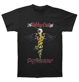 Foto 1 | Foto 1 | Camiseta Rockinstone Motley Crue Dr Feelgood Para Hombre - Venta Internacional.