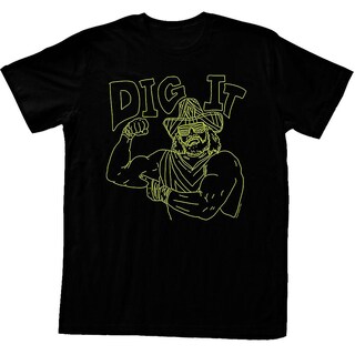 Foto 1 | Foto 1 | Camiseta Rockinstone Neon Dig It Macho Man Randy Savage - Venta Internacional.