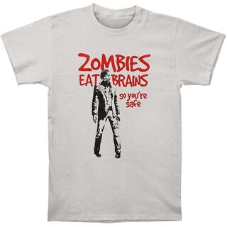 Foto 1 | Foto 1 | Camiseta Rockinstone Humor Zombies Brains 180 G/m² 100% Algodón - Venta Internacional.