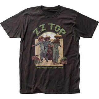 Foto 1 | Foto 1 | Camiseta Rockinstone Zz Top Band De Texas, 100% Algodón - Venta Internacional.