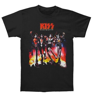 Foto 1 | Foto 1 | Camiseta Rockinstone Kiss Destroyer 100% Algodón - Venta Internacional.