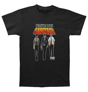 Foto 1 | Foto 1 | Camiseta Rockinstone Beastie Boys Sabotage 180 G/m², 100% Algodón - Venta Internacional.