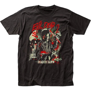 Foto 1 | Foto 1 | Camiseta Rockinstone Evil Dead 2 Dead By Dawn Para Hombre - Venta Internacional.