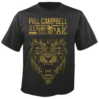 Foto 1 | Foto 1 | Camiseta Rockinstone Phil Campbell Old Lions De 180 G/m², 100% Algodón - Venta Internacional.