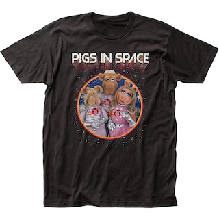 Foto 1 | Foto 1 | Camiseta Rockinstone Pigs In Space Muppets 100% Algodón - Venta Internacional.