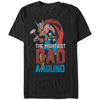 Foto 1 | Foto 1 | Camiseta Rockinstone Mightiest Dad Thor 180 G/m² 100% Algodón - Venta Internacional.