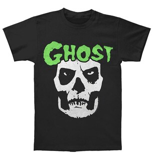 Foto 1 | Foto 1 | Camiseta Rockinstone Ghost Misfits Tribute 180 G/m², 100% Algodón - Venta Internacional.