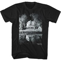 Camiseta Rockinstone En Blanco Y Negro Amityville Horror - Venta Internacional.