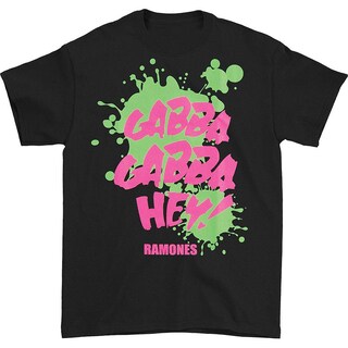 Foto 1 | Foto 1 | Camiseta Rockinstone Ramones Gabba Gabba Hey 100% Algodón - Venta Internacional.