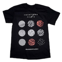 Camiseta Rockinstone Twenty One Pilots Blurryface 180 G/m² - Venta Internacional.