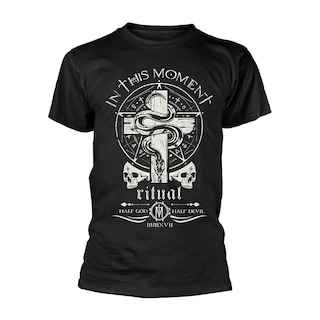 Foto 1 | Foto 1 | Camiseta Rockinstone In This Moment Serpent Logo Crest - Venta Internacional.