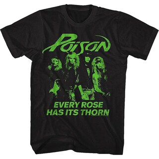 Foto 1 | Foto 1 | Camiseta Rockinstone Cada Rosa Tiene Su Veneno De Espinas - Venta Internacional.