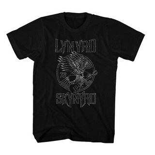Foto 1 | Foto 1 | Camiseta Rockinstone Lynyrd Skynyrd Eagle Guitar 73 Para Hombre - Venta Internacional.