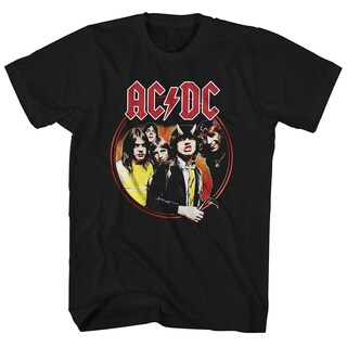 Foto 1 | Foto 1 | Playera Rockinstone Ac/DC Highway To Hell Circle para Hombre - Venta Internacional