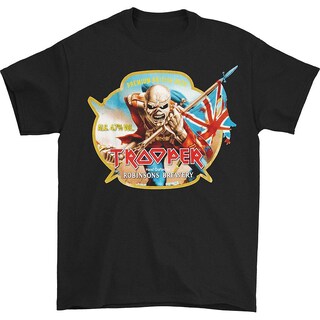 Foto 1 | Foto 1 | Playera Rockinstone Iron Maiden Trooper Robinsons Beer - Venta Internacional