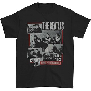 Foto 1 | Foto 1 | Camiseta Rockinstone Beatles Final Performance 180 G/m² - Venta Internacional.