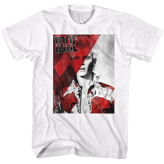 Foto 1 | Foto 1 | Camiseta Billy Idol De Rockinstone, Color Rojo, 180 G/m², 100% Algodón - Venta Internacional.