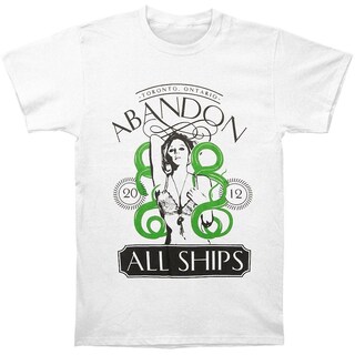 Foto 1 | Foto 1 | Camiseta Rockinstone Abandon All Ships Snake Girl Para Hombre - Venta Internacional.
